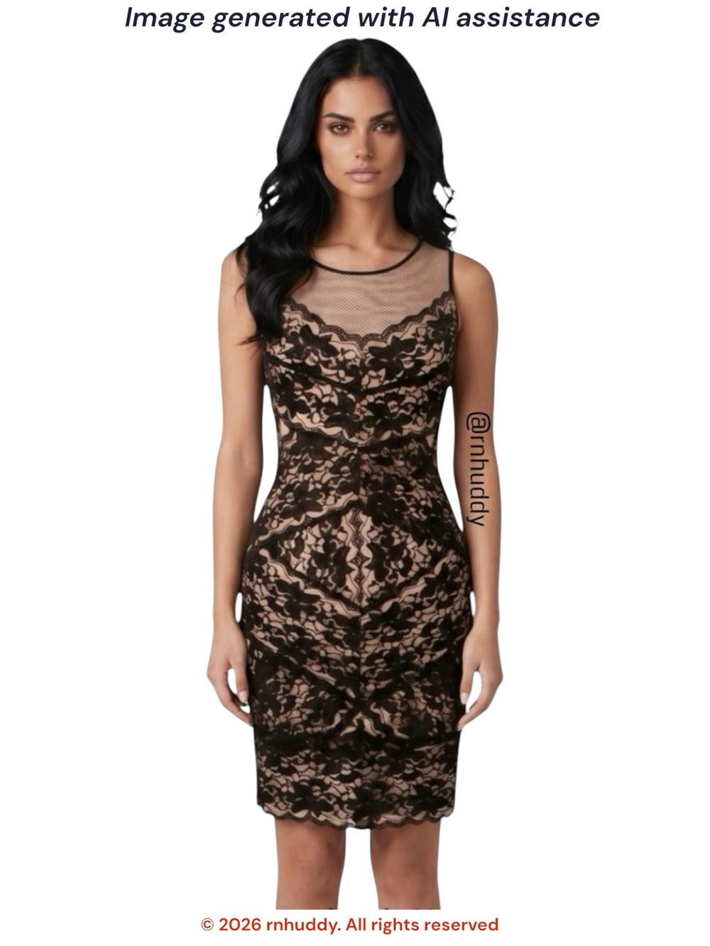NWT 2B Bebe XS black lace & mesh sleeveless dress
